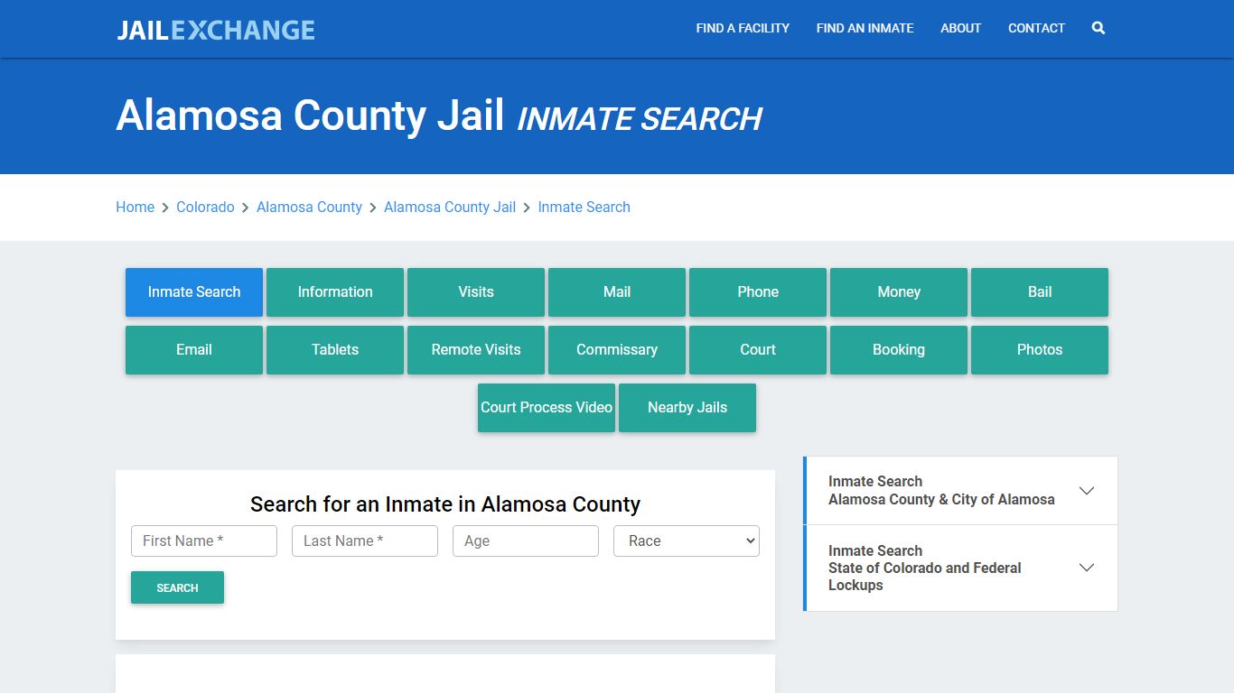 Alamosa County Jail, CO Inmate Search: Roster & Mugshots